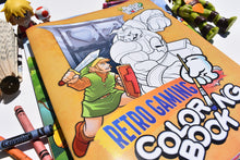 Load image into Gallery viewer, Retro Gaming Coloring Book