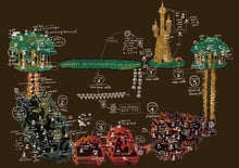 Load image into Gallery viewer, Video Game Maps: NES & Famicom